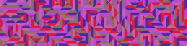 Color Rhombus tile tessellation pattern illustration