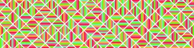 Color Rhombus tile tessellation pattern illustration