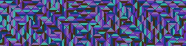 Color Rhombus tile tessellation pattern illustration