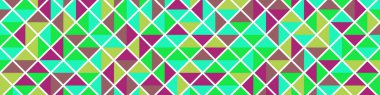 Color Rhombus tile tessellation pattern illustration