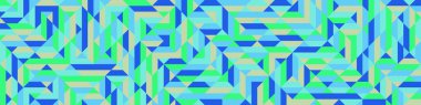 Color Rhombus tile tessellation pattern illustration