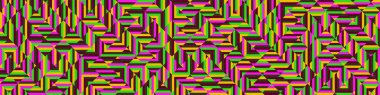 Color Rhombus tile tessellation pattern illustration