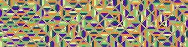 Color Rhombus tile tessellation pattern illustration