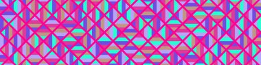 Color Rhombus tile tessellation pattern illustration