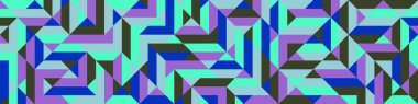 Color Rhombus tile tessellation pattern illustration