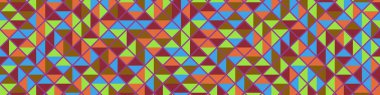 Color Rhombus tile tessellation pattern illustration