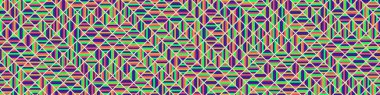Color Rhombus tile tessellation pattern illustration