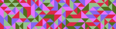 Color Rhombus tile tessellation pattern illustration