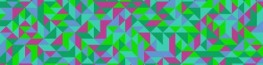 Color Rhombus tile tessellation pattern illustration
