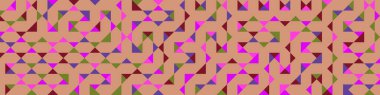 Color Rhombus tile tessellation pattern illustration
