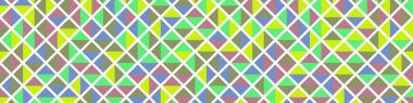 Color Rhombus tile tessellation pattern illustration
