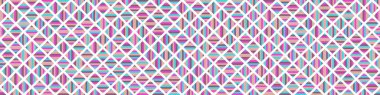 Color Rhombus tile tessellation pattern illustration