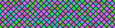 Color Rhombus tile tessellation pattern illustration