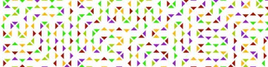 Color Rhombus tile tessellation pattern illustration