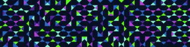 Color Rhombus tile tessellation pattern illustration