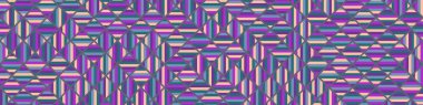 Color Rhombus tile tessellation pattern illustration