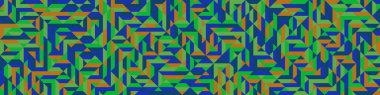 Color Rhombus tile tessellation pattern illustration