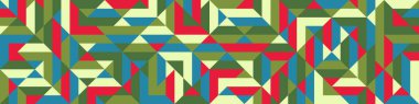Color Rhombus tile tessellation pattern illustration