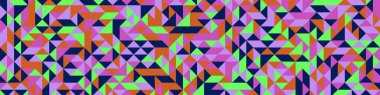 Color Rhombus tile tessellation pattern illustration