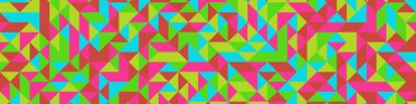 Color Rhombus tile tessellation pattern illustration