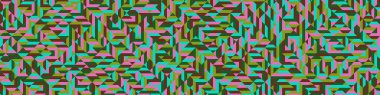 Color Rhombus tile tessellation pattern illustration
