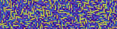 Color Rhombus tile tessellation pattern illustration