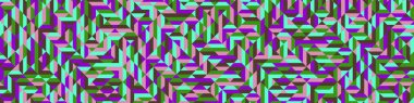 Color Rhombus tile tessellation pattern illustration