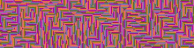 Color Rhombus tile tessellation pattern illustration