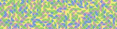 Color Rhombus tile tessellation pattern illustration