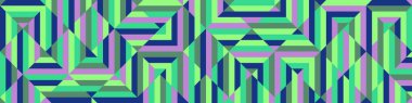 Color Rhombus tile tessellation pattern illustration