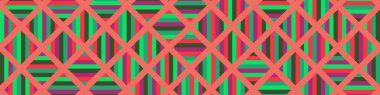 Color Rhombus tile tessellation pattern illustration