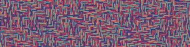 Color Rhombus tile tessellation pattern illustration