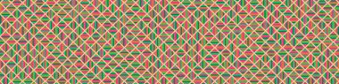 Color Rhombus tile tessellation pattern illustration