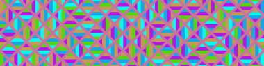 Color Rhombus tile tessellation pattern illustration