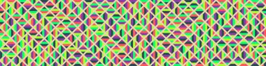 Color Rhombus tile tessellation pattern illustration