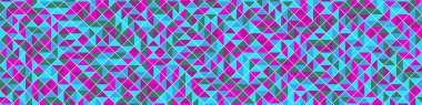 Color Rhombus tile tessellation pattern illustration