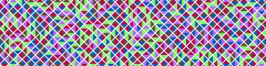 Color Rhombus tile tessellation pattern illustration