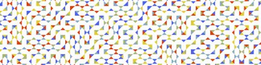 Color Rhombus tile tessellation pattern illustration