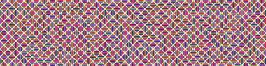 Color Rhombus tile tessellation pattern illustration