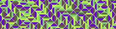 Color Rhombus tile tessellation pattern illustration