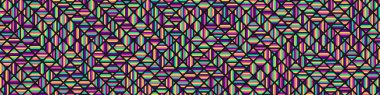 Color Rhombus tile tessellation pattern illustration