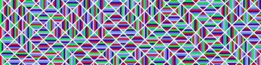 Color Rhombus tile tessellation pattern illustration