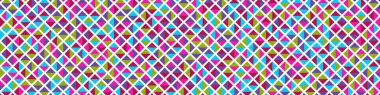Color Rhombus tile tessellation pattern illustration