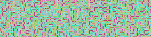 Color Rhombus Tile Tessellation Pattern Illustration - Stok Vektor