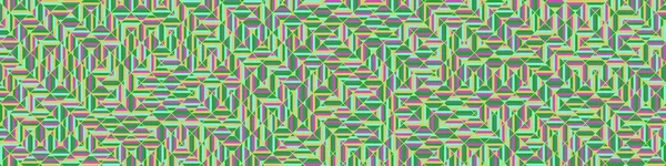 Color Rhombus Tile Tessellation Pattern Illustration — 스톡 벡터