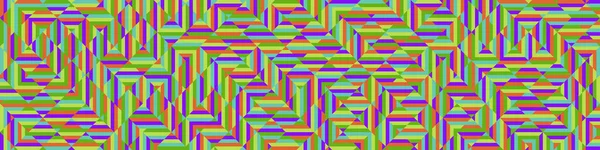 Color Rhombus Tile Tessellation Pattern Illustration — Stockvector
