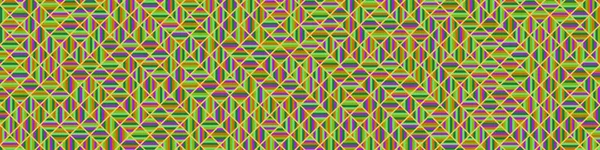 Color Rhombus Tile Tessellation Pattern Illustration — Vettoriale Stock