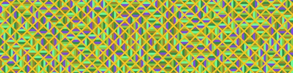 Color Rhombus Tile Tessellation Pattern Illustration — Stok Vektör