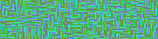 Color Rhombus Tile Tessellation Pattern Illustration — Archivo Imágenes Vectoriales