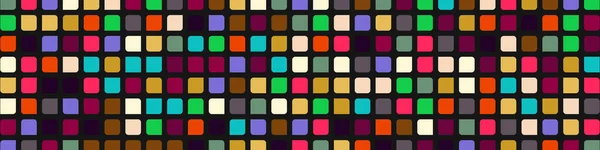 Kleur Geblokte Vierkanten Achtergrond Abstracte Illustratie — Stockvector